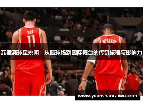 菲律宾球星姚明：从篮球场到国际舞台的传奇旅程与影响力
